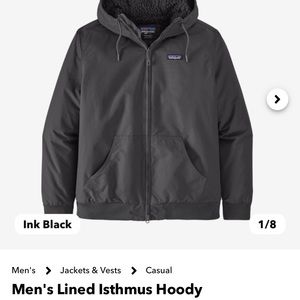 Patagonia Isthmus Hoody- Ink Black